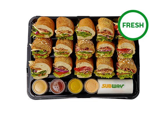 subway platter sandwiches